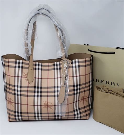 How To Spot Fake Burberry Lavenby Reversible Tote